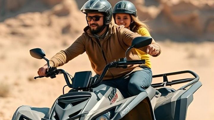 Agafay Desert: Quad Bike & Camel Ride & Magical Diner with Show