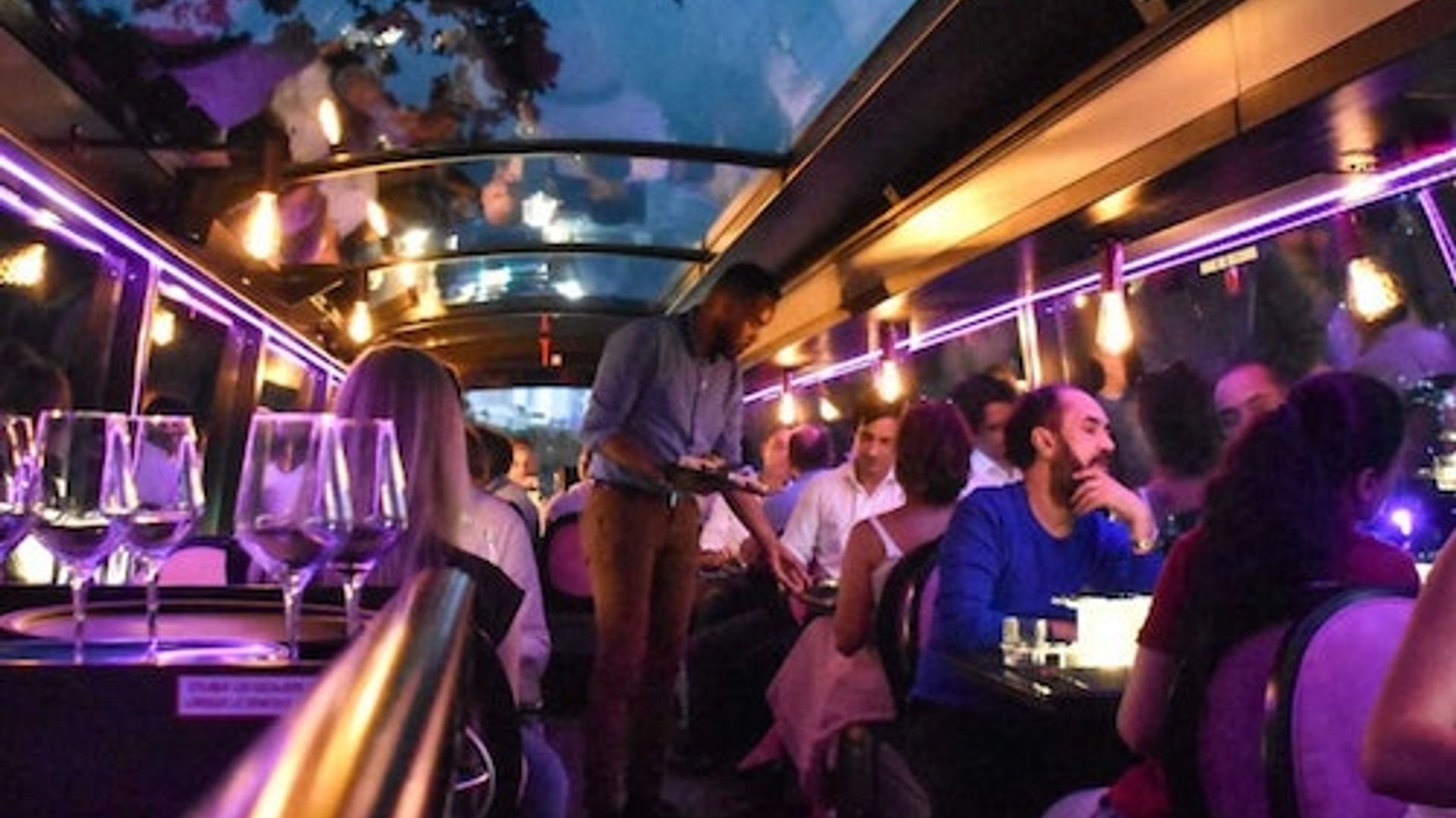 Bus Toqué Paris: 5-Course Dinner Tour