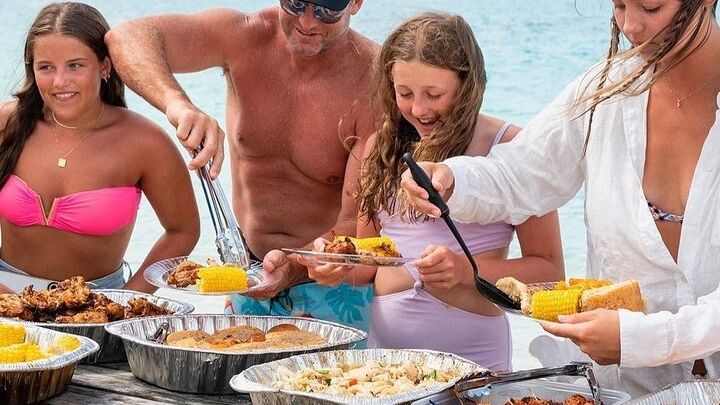 All Day Adventure with a Beach BBQ Feast from Providenciales