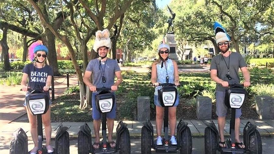 Savannah Segway History Tour in Historic Landmark District