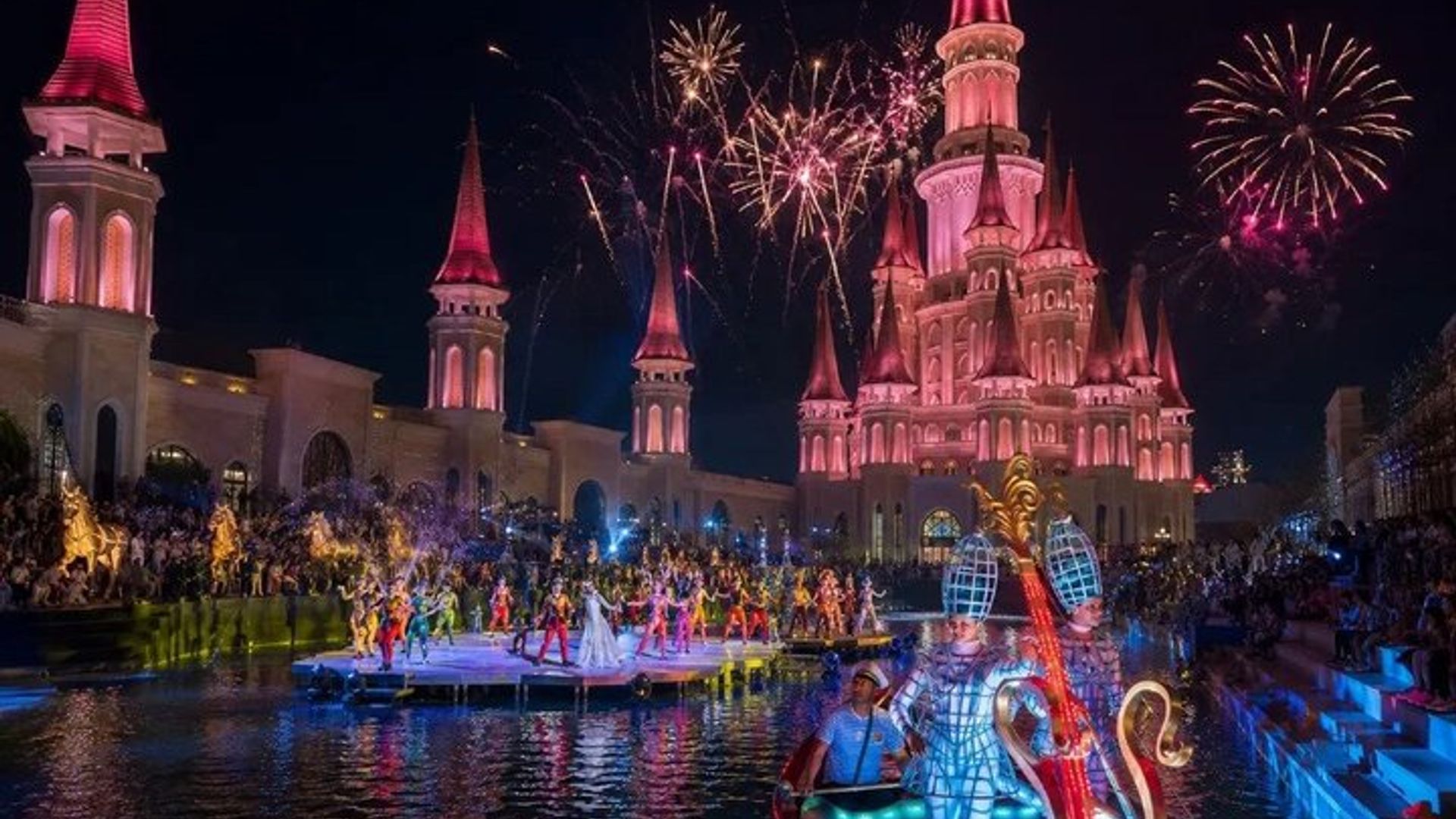 The Land of Legends Night Show with Hotel Transfer