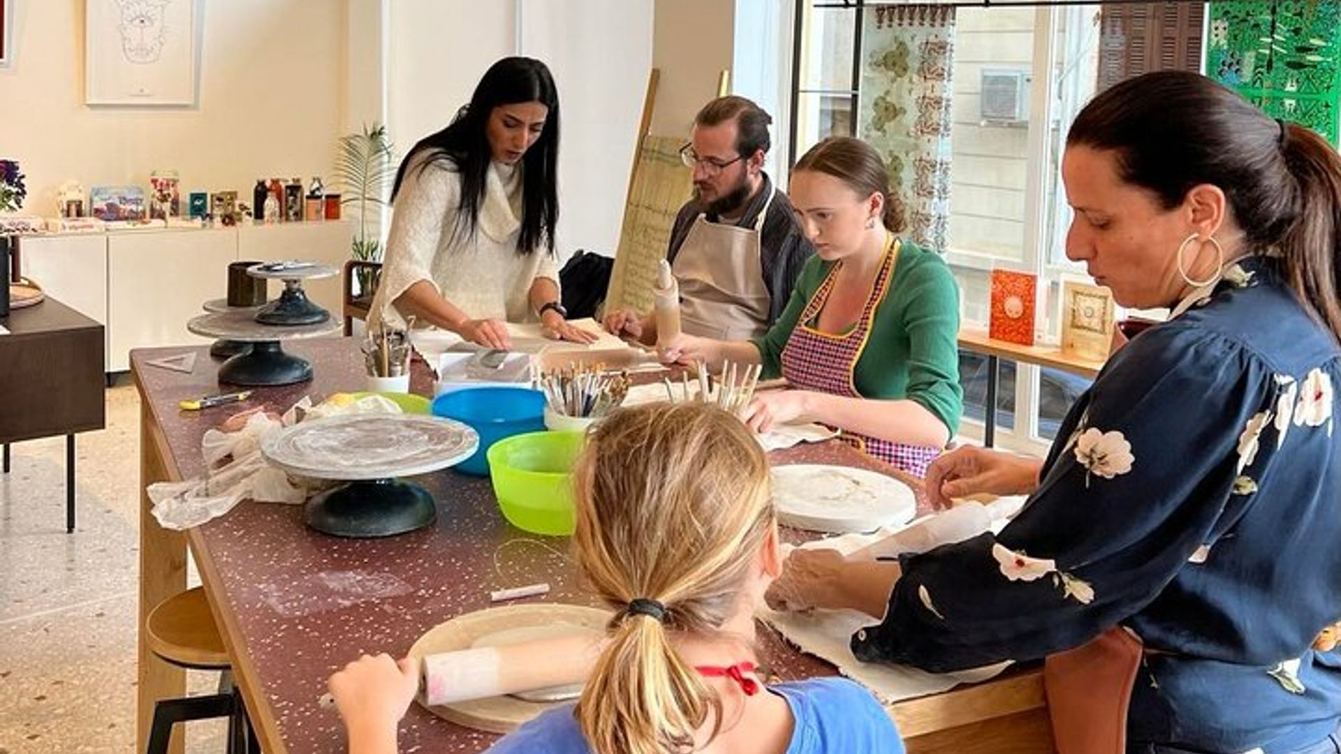 Short Local Clay Workshop in Athens. image 3