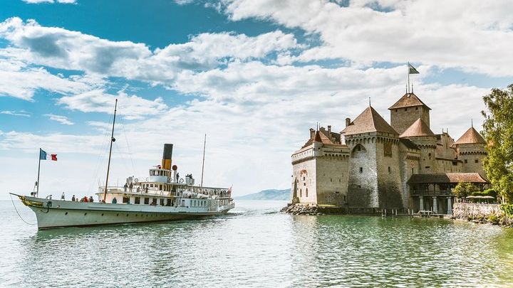 Lavaux, Montreux, Chaplin’s World Steamboat Cruise from Geneva
