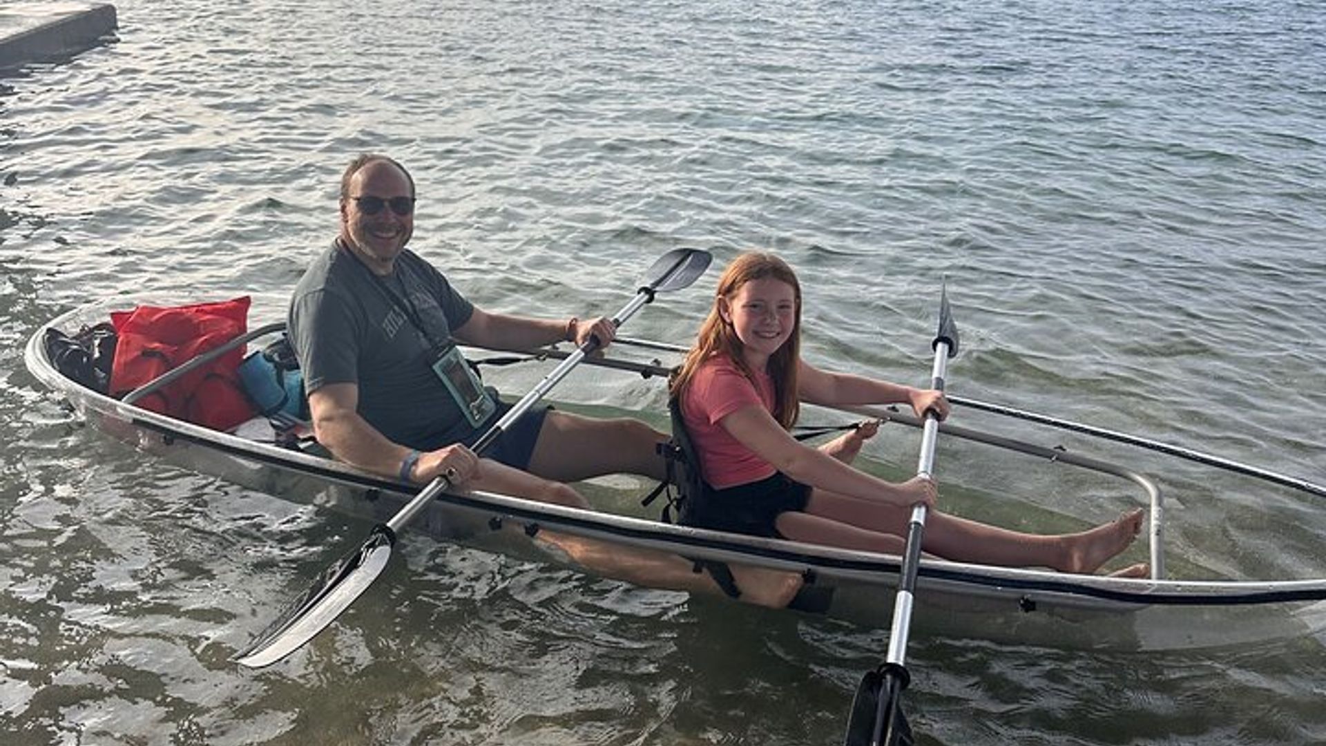 Riviera Beach to Peanut Island Clear Kayak Tour