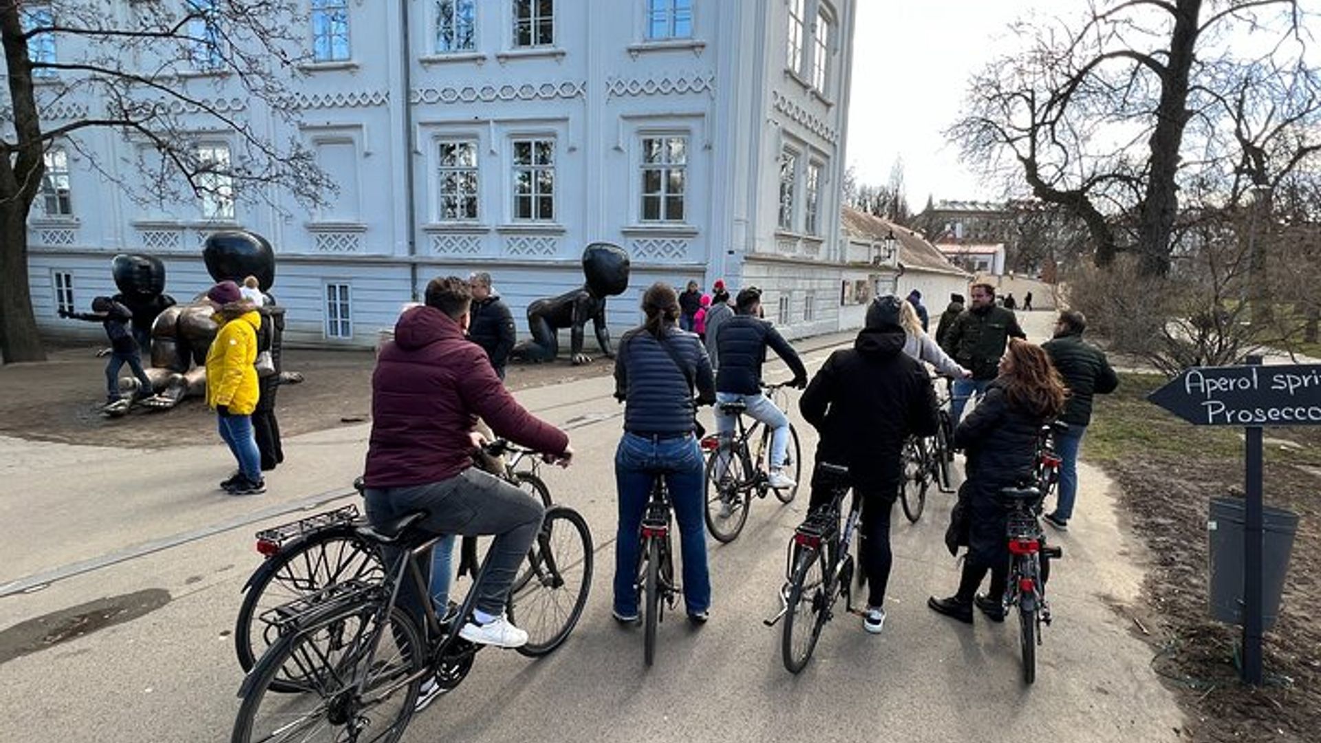 3-stündige vollständige Fahrradtour durch Prag