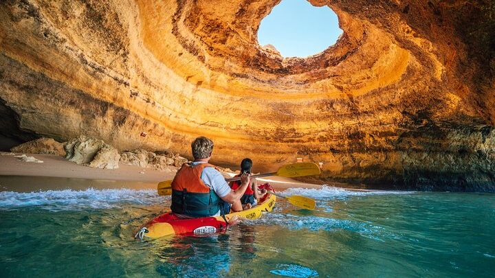Small-Group Kayak Tour from Portimão to Benagil Caves