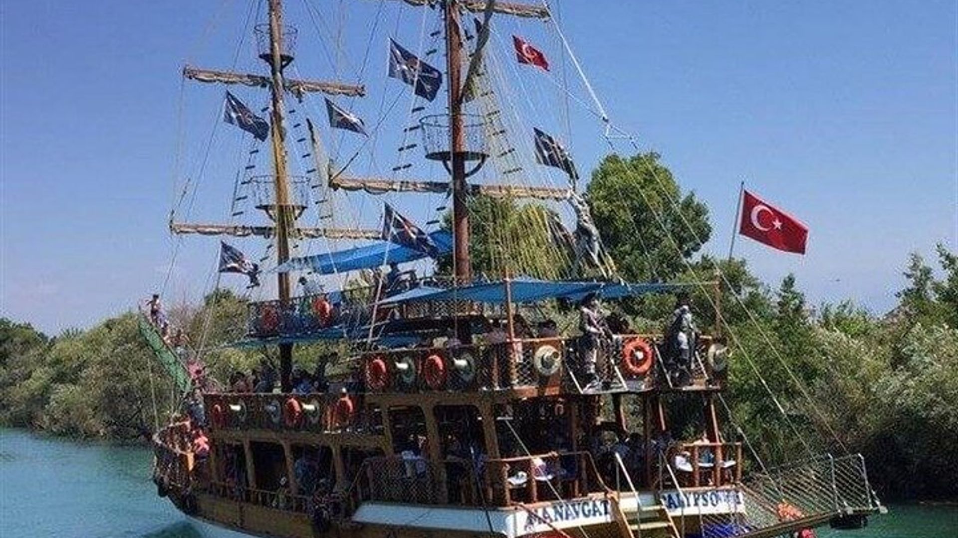 Manavgat River Boat, Bazaar, Waterfall Tour from Belek