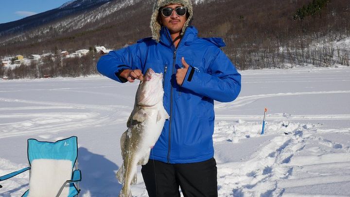 Tromso: Ice Fishing on the Fjord