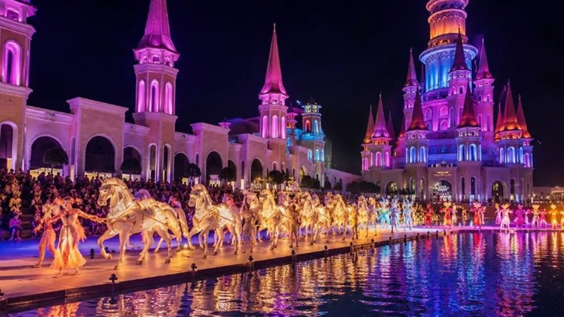 The Land of Legends Night Show with Hotel Transfer