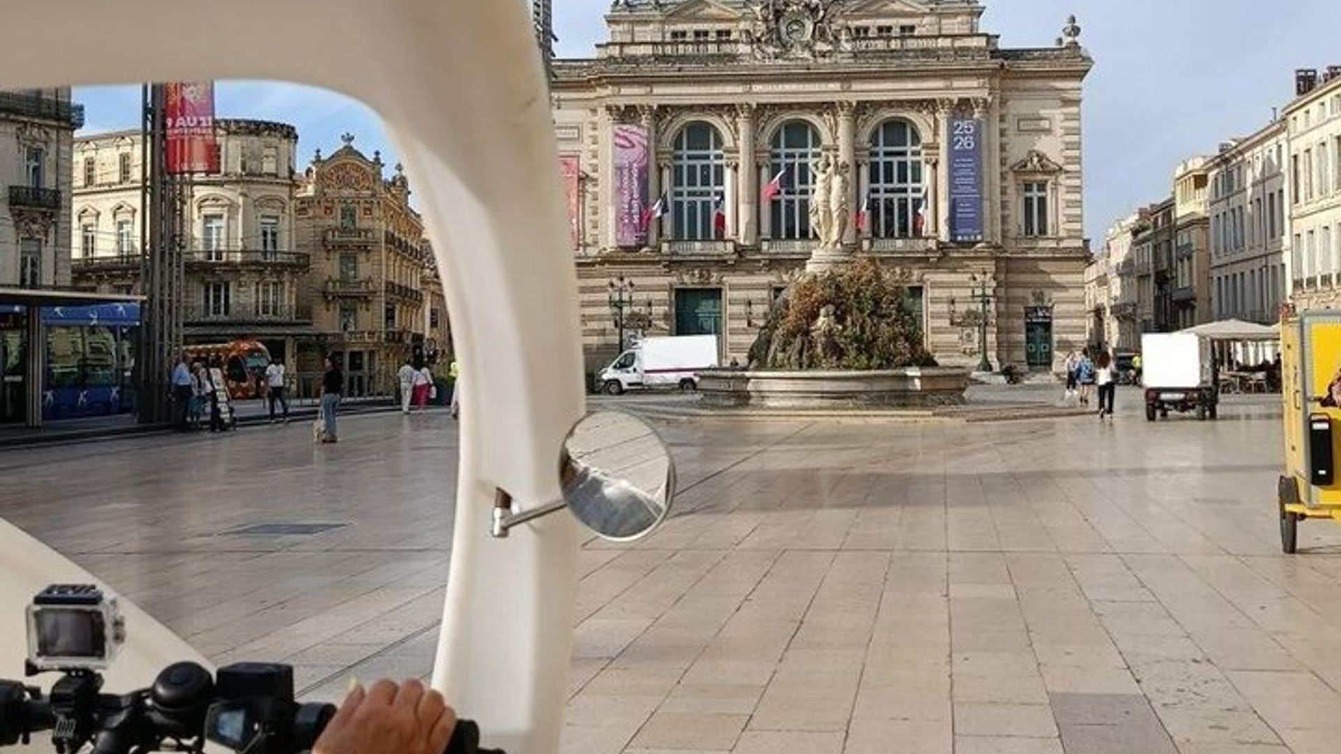 Montpellier Bike-Taxi Tour turístico privado y audioguía