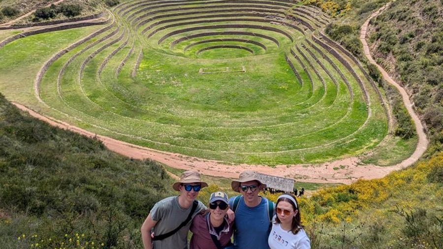 from Cusco Chinchero Moray & Salt Mines drop off in Ollantaytambo