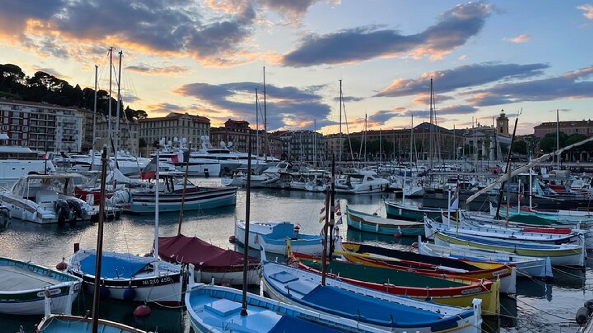 Rundgang in Nizza Frankreich