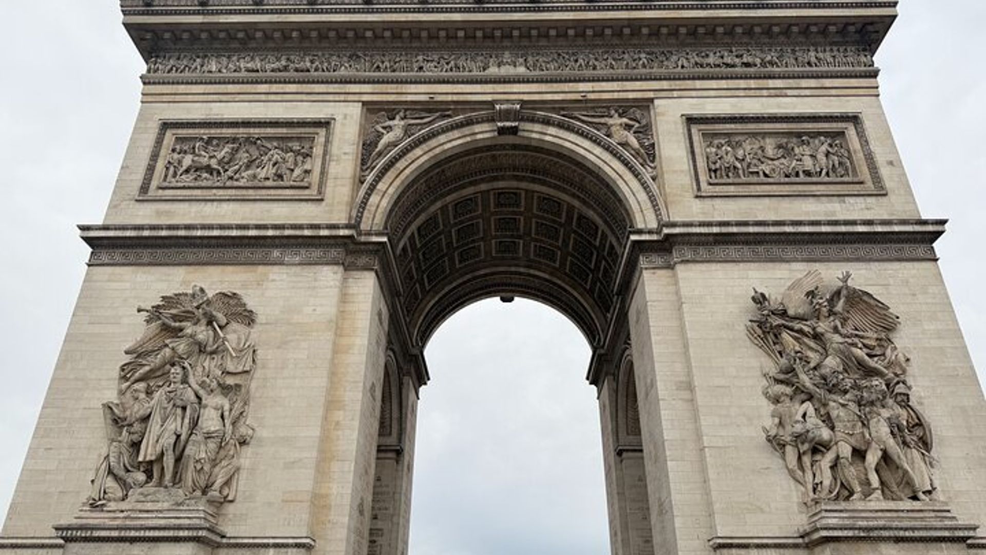 Paris Arc de Triomphe Terrace View Entry Ticket with Museum