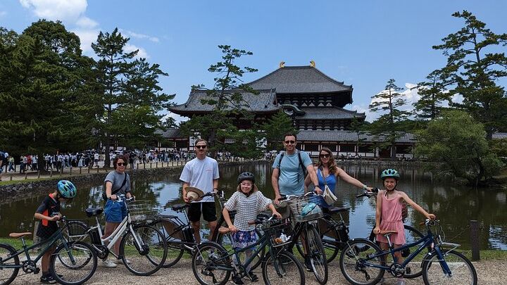 Nara Small-Group E-Bike Tour with Deer Park, Todaiji & Shrine