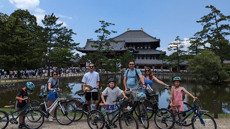 Nara Small-Group E-Bike Tour with Deer Park, Todaiji & Shrine