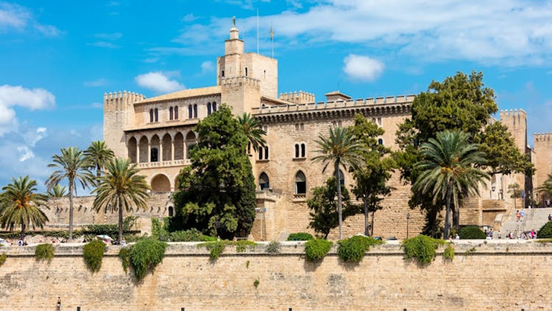 Entrée de la cathédrale La Seu de Palma