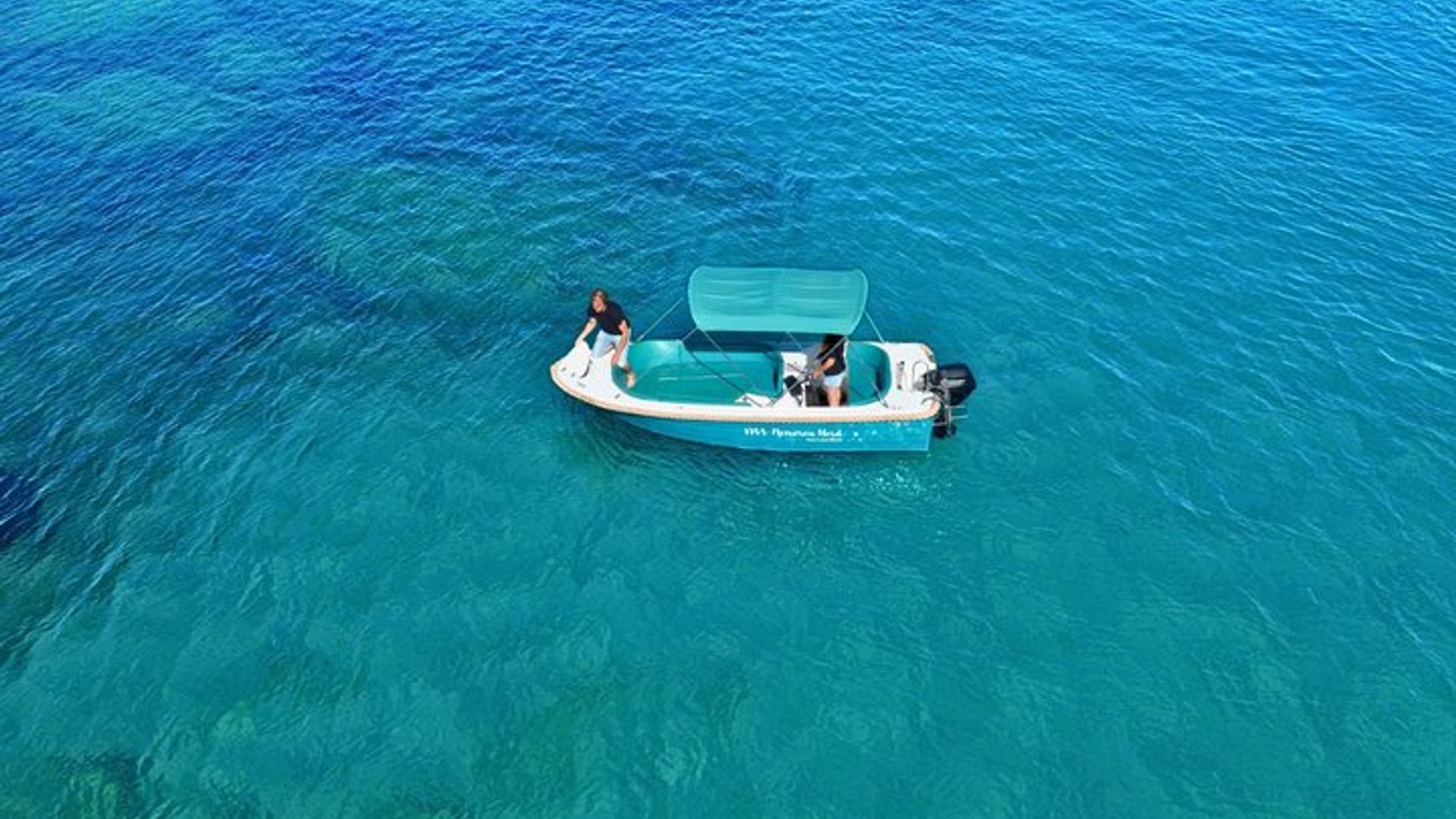 Untitled boat rental in the Port of Addaia