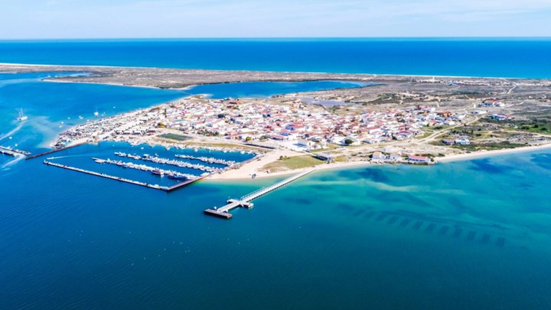 Excursión en barco al Parque Natural de Ria Formosa y tres islas