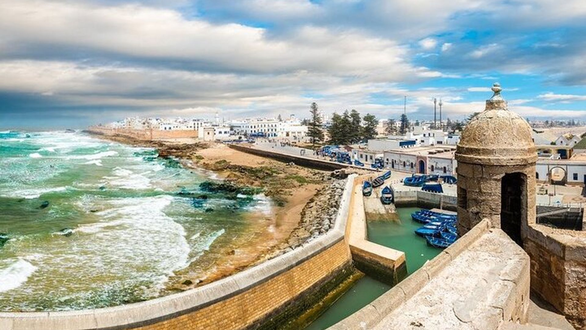 Essaouira Der kleine Fischerhafen