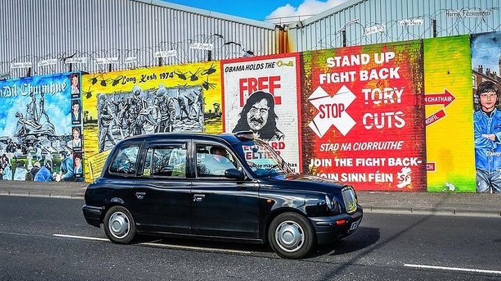 Belfast Political Themed Private Taxi Tour
