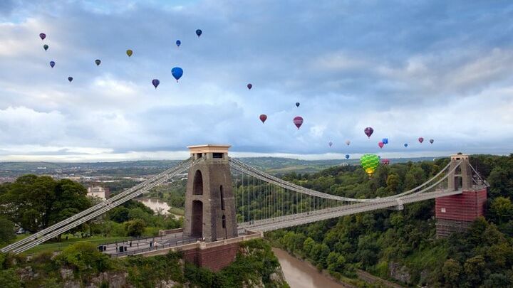 Bristol Suspension Bridge, Clifton, and Old City Walking Tour