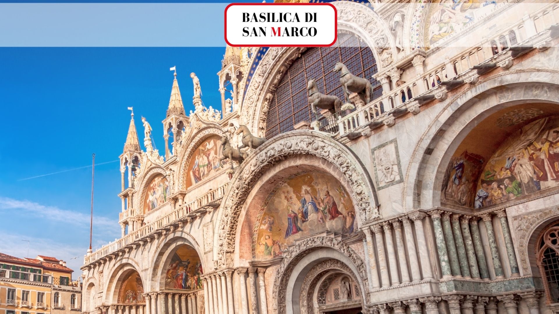Tour Guidato in Diretta della Basilica d'Oro di San Marco