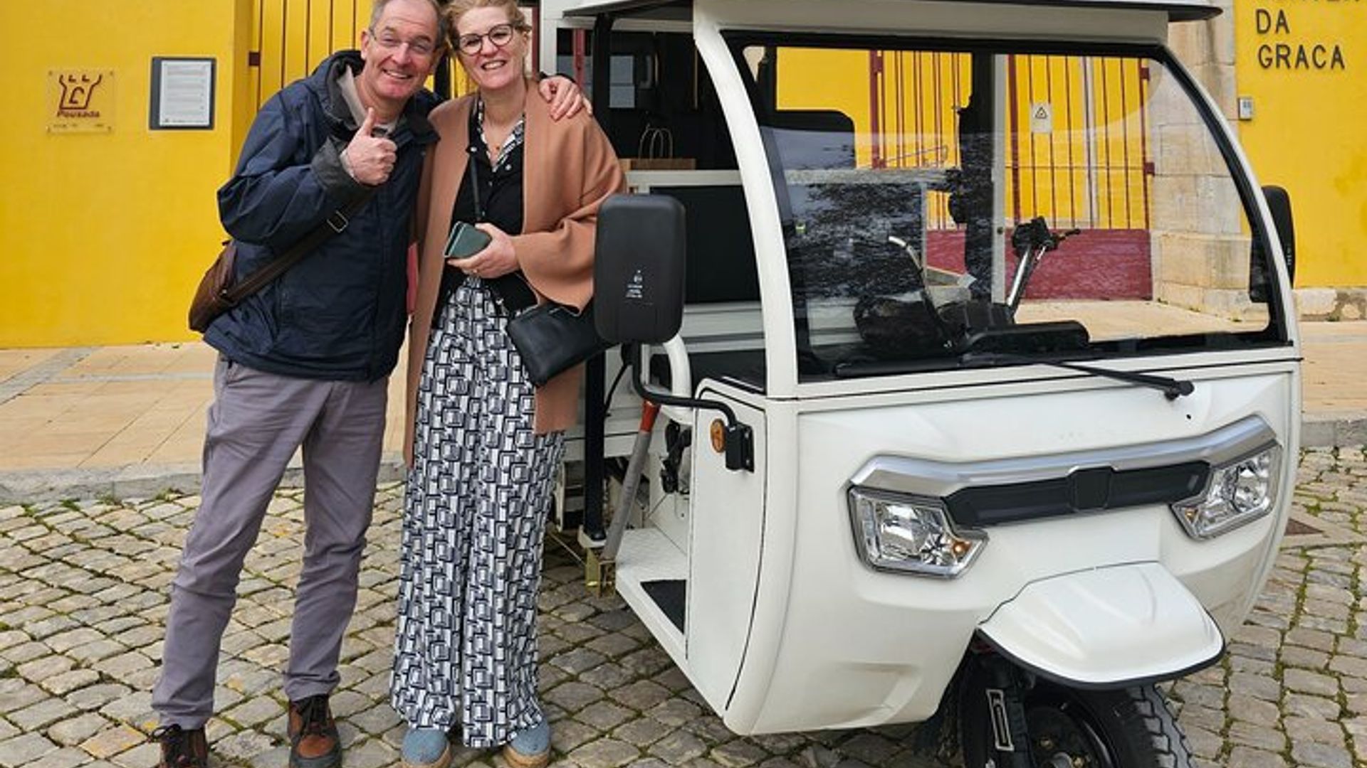 Visite en tuk-tuk de Tavira : Centre historique et dégustation de vins