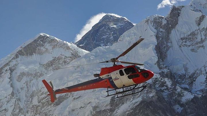 Everest Base Camp Trek with Helicopter Return from Gorakshep to Lukla