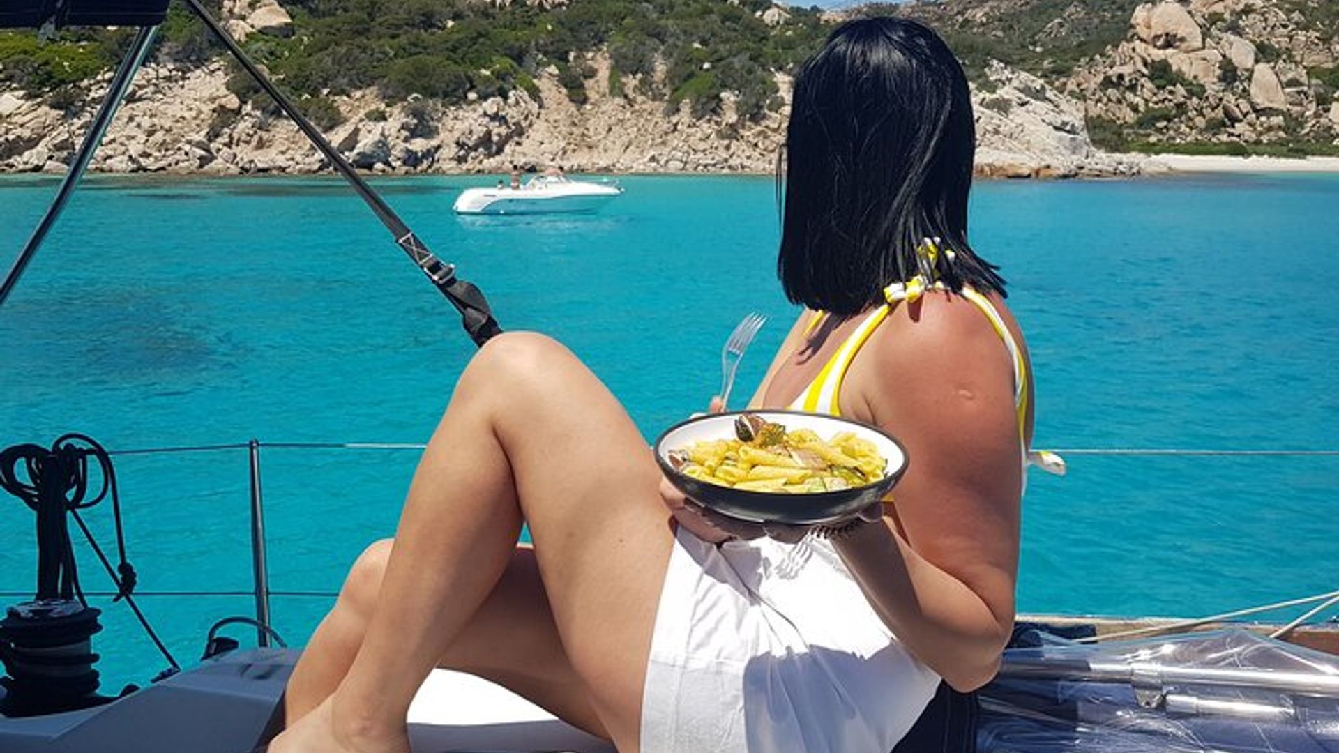 Navio à vela de Porto San Paolo (S.Teodoro-Olbia) para Tavolara, Molara