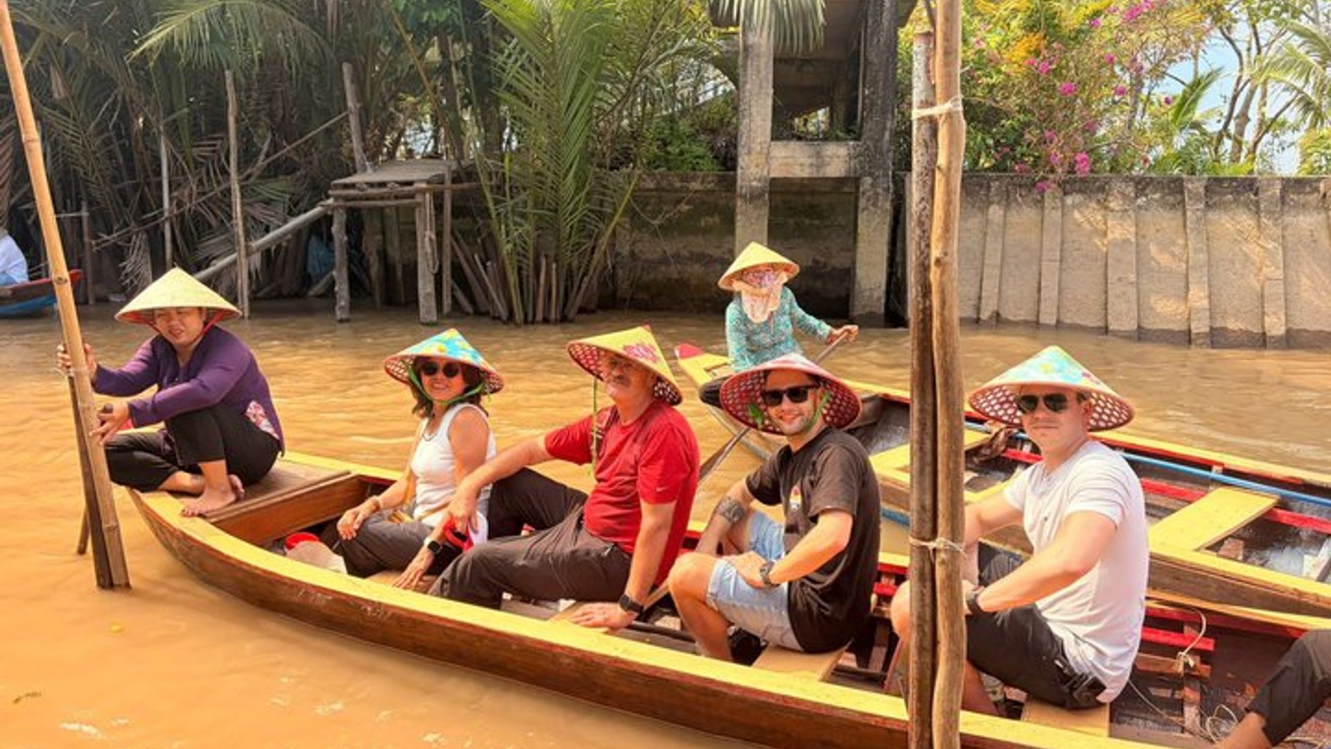 Authentic Mekong Delta: Tuk Tuk, Rowing Boat, Biking Tour