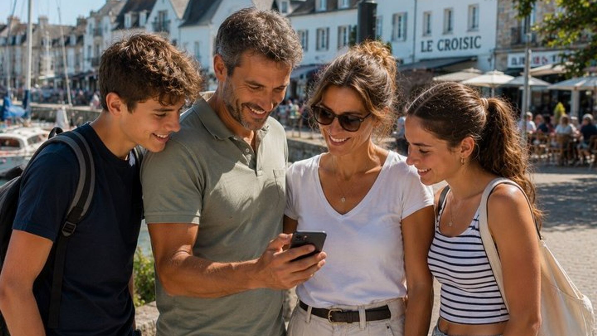 Juego de escape mágico al aire libre en las calles de Le Croisic