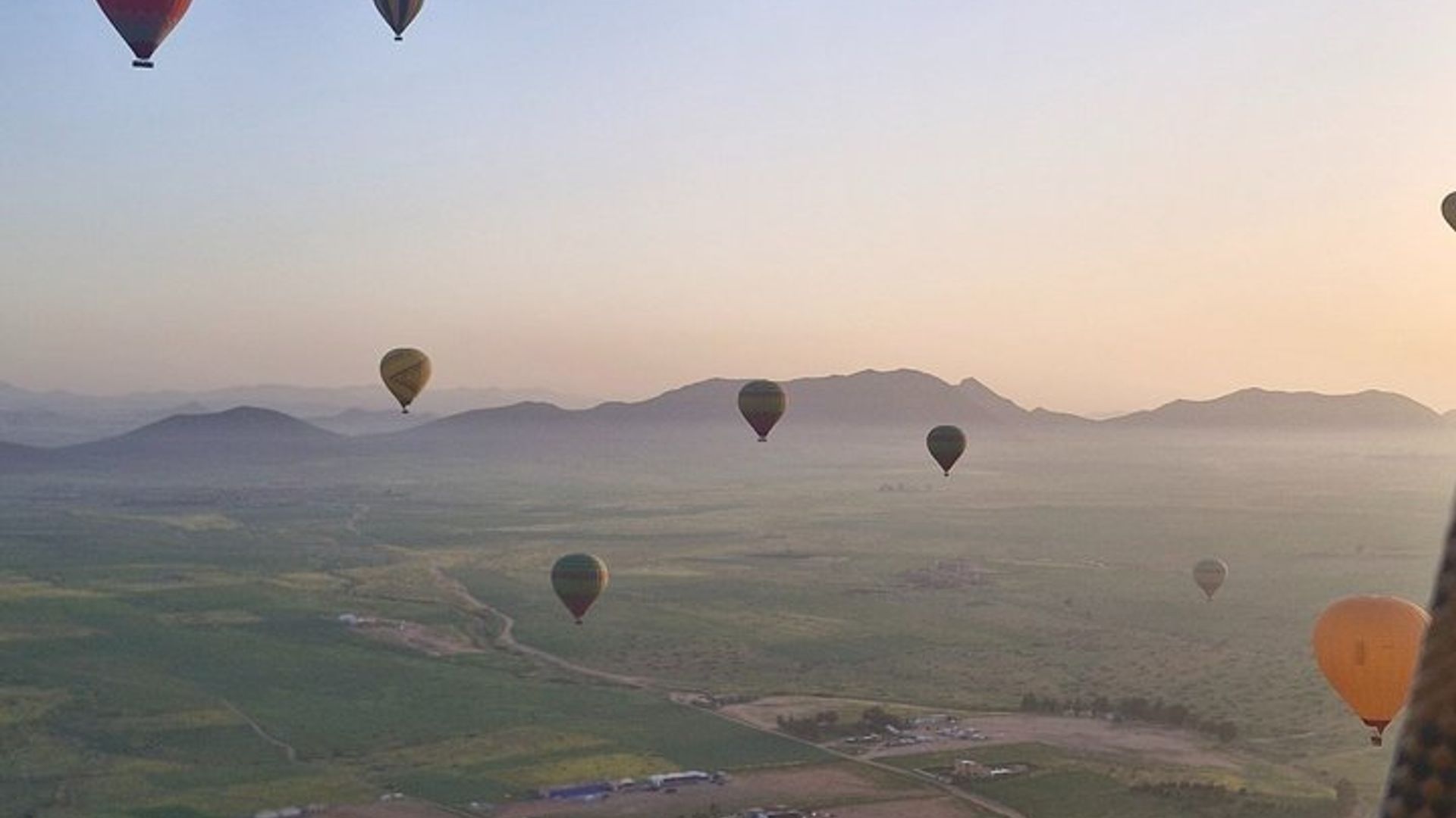 Marrakesch: Heißluftballonfahrt bei Sonnenaufgang mit Frühstück