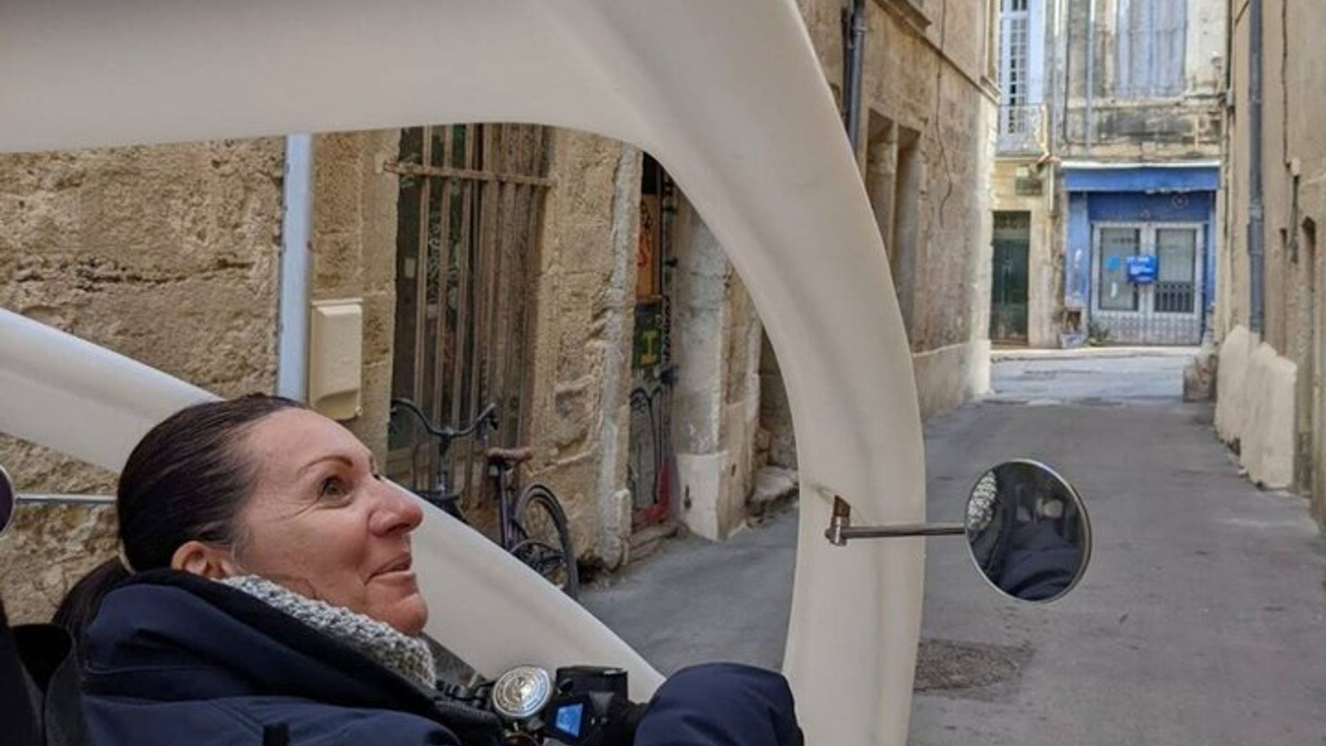 Visite privée de Montpellier en vélo-taxi et Audio Guide