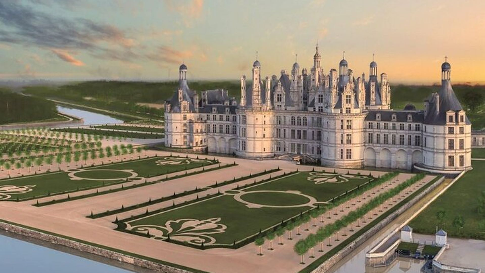 Visite privée d'une demi-journée du château de Chambord au départ de Tours France