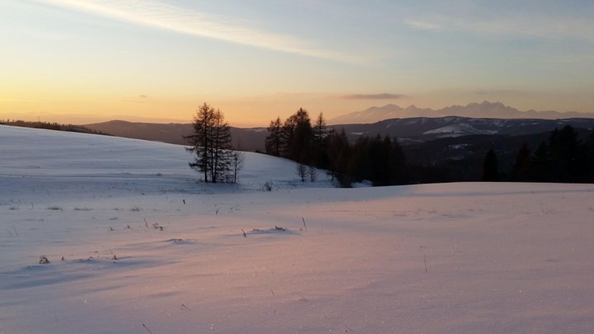Winter in the High Tatras Mountains