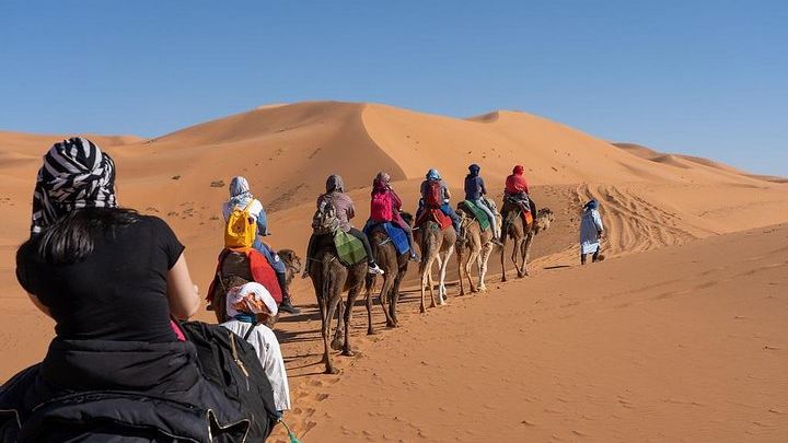 Marrakech to Fes 3-Day One-Way Desert Tour w/Camel Trek