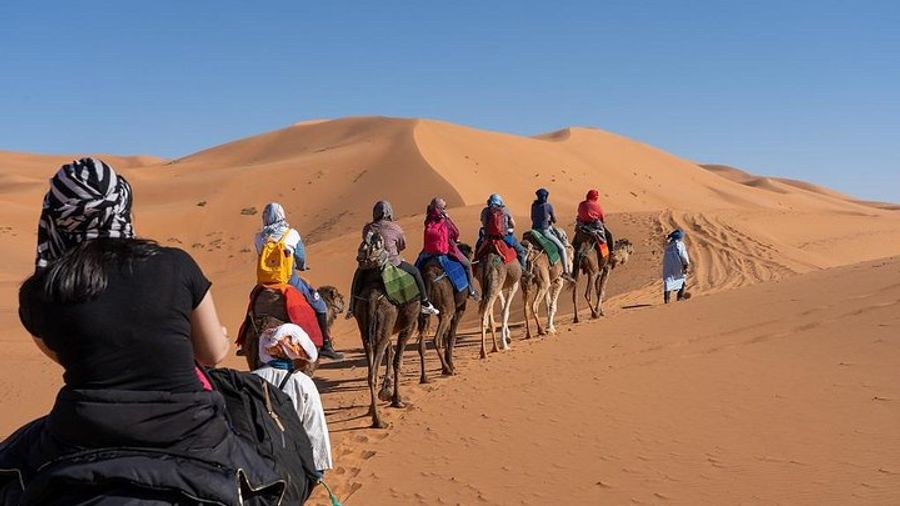 Marrakech to Fes 3-Day One-Way Desert Tour w/Camel Trek