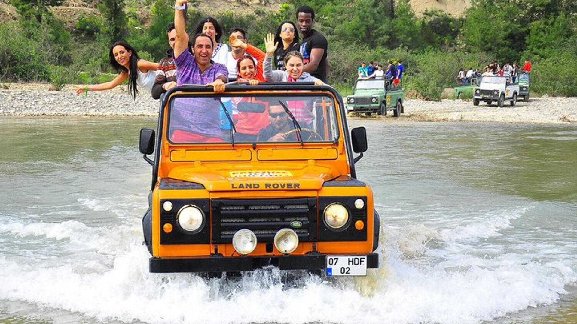 Antalya Adventure Package: Rafting, Jeep, ATV, Zipline, Lunch