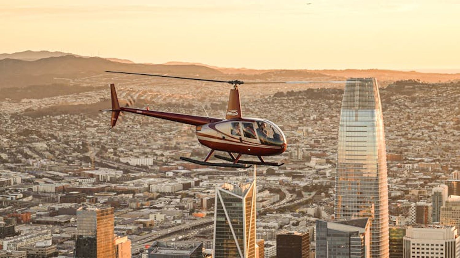 Golden Gate bridge helicopter ride image 2