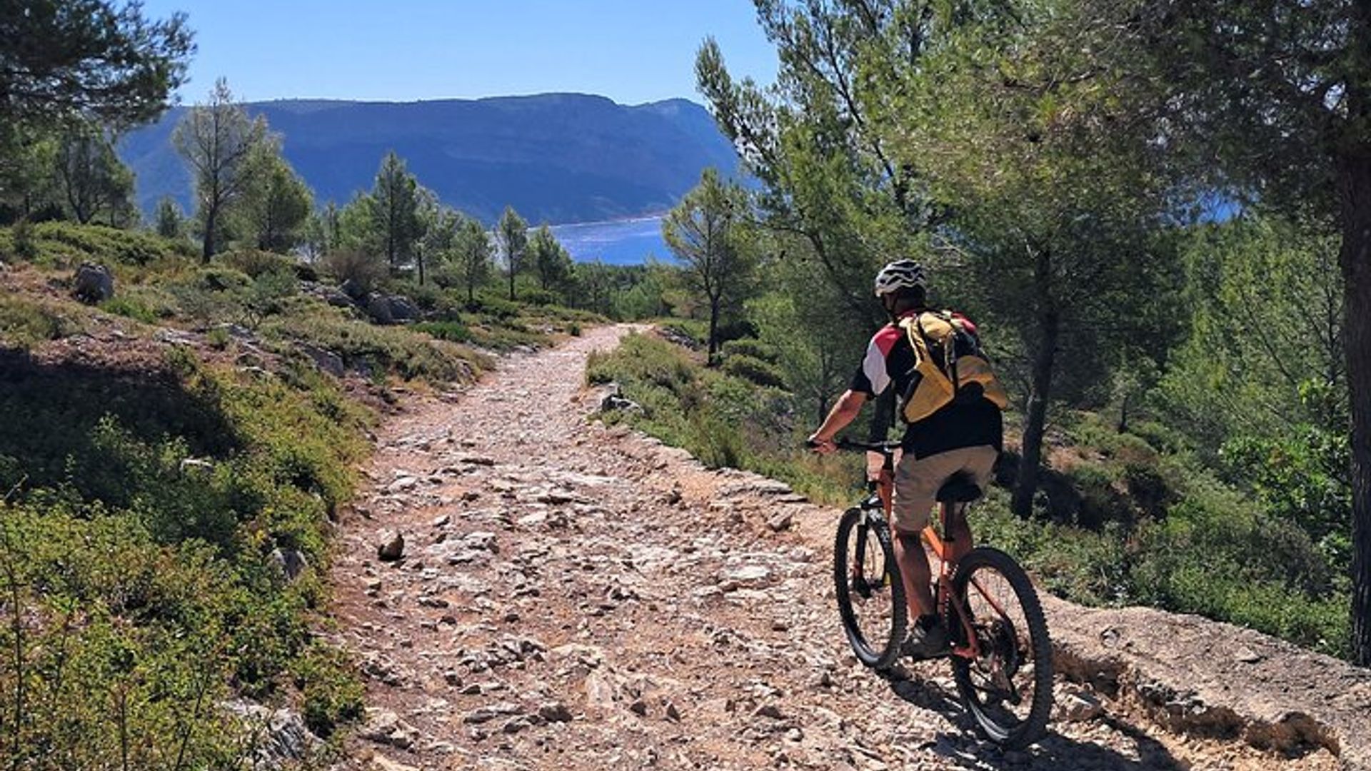 Electric Mountain Bike Tour in the Parc des Calanques