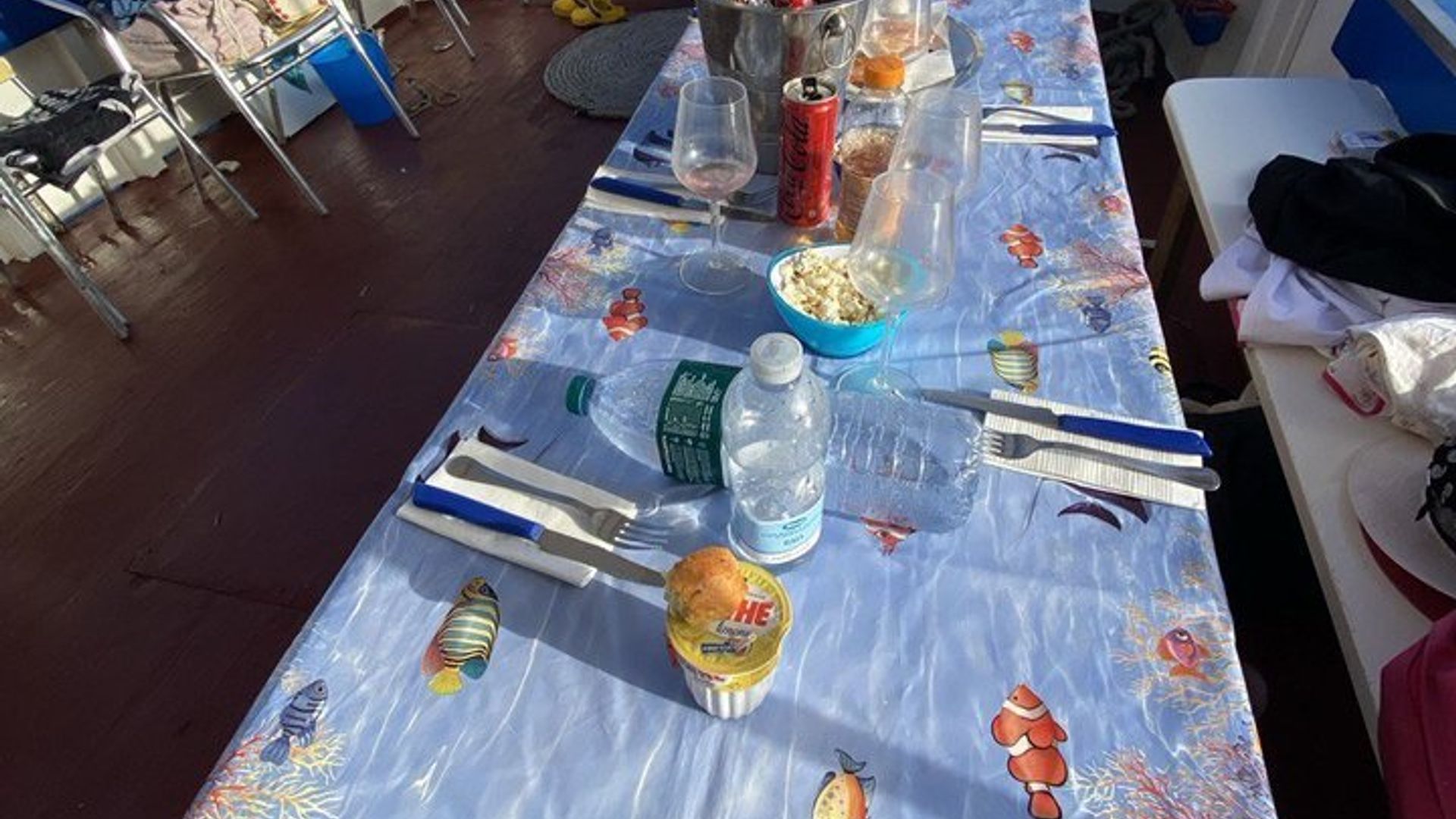 Tourisme de pêche sur l'île d'Elbe avec déjeuner à bord