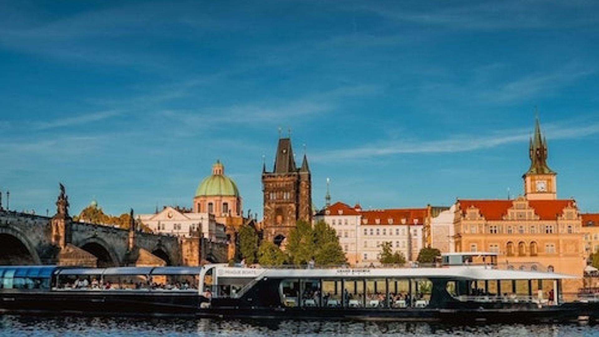 Prague: 2-Hr River Cruise + Cruise Map