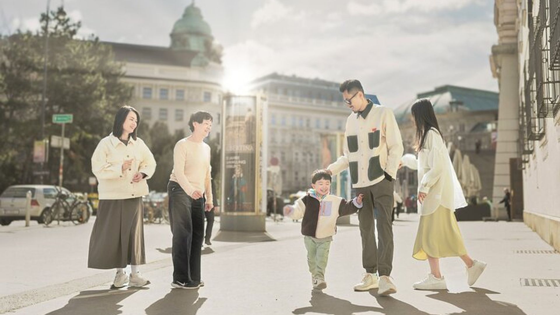 Family Sightseeing Photoshooting Vienna