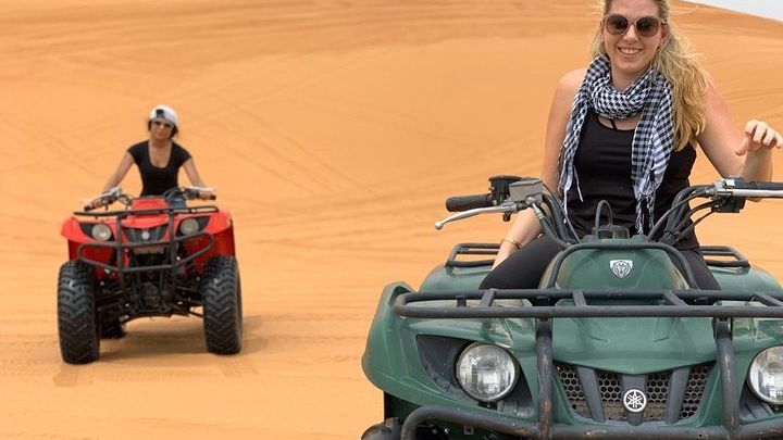 Dubai Evening Desert Safari: Quad Bike, Dune Bashing, BBQ