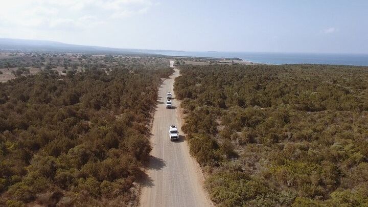 Surf and Turf Full Day Jeep & Boat Combination Tour from Limassol