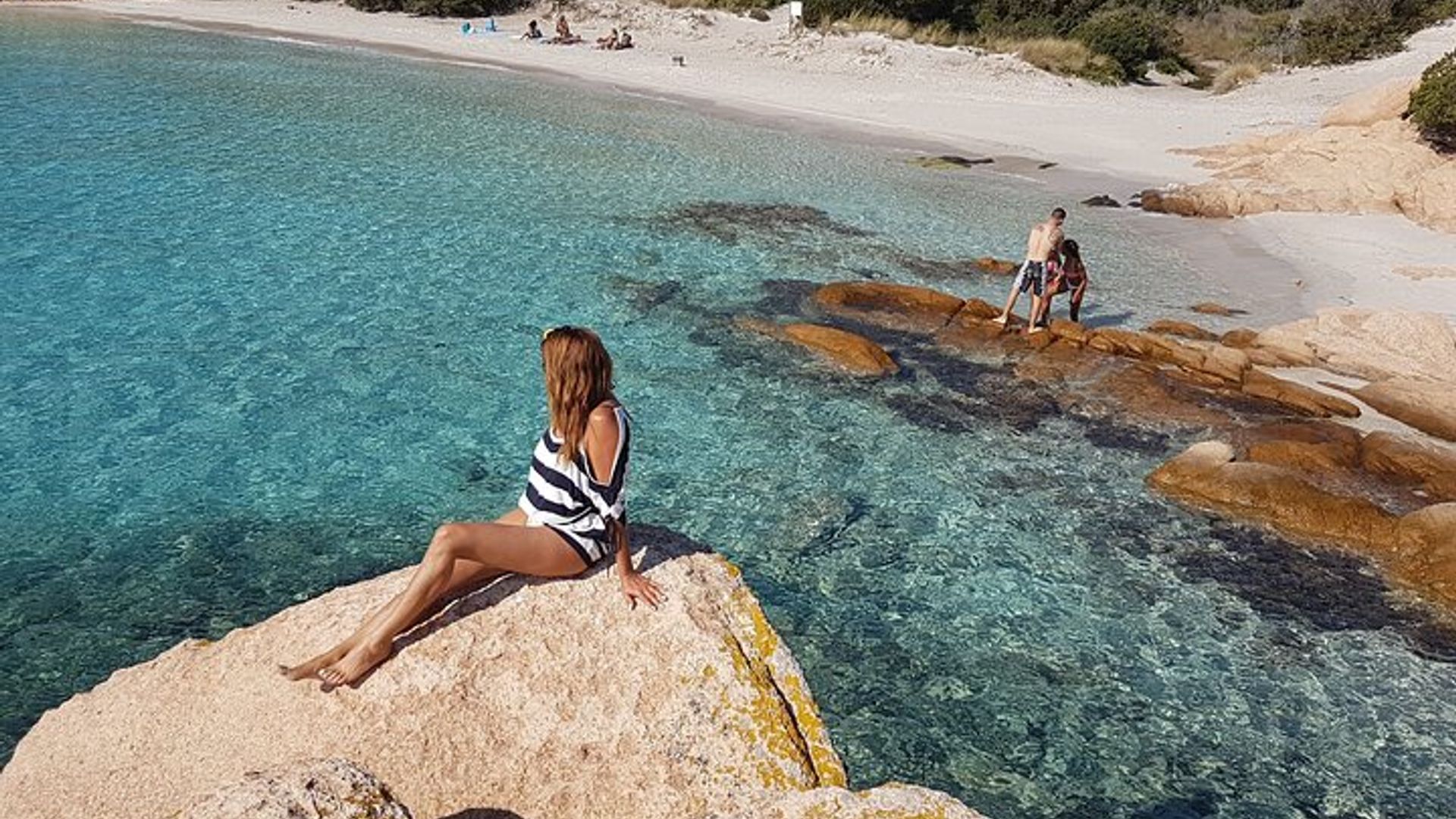 Excursion dans l'archipel de La Maddalena au départ de Cannigione - Catamaran Confort 2