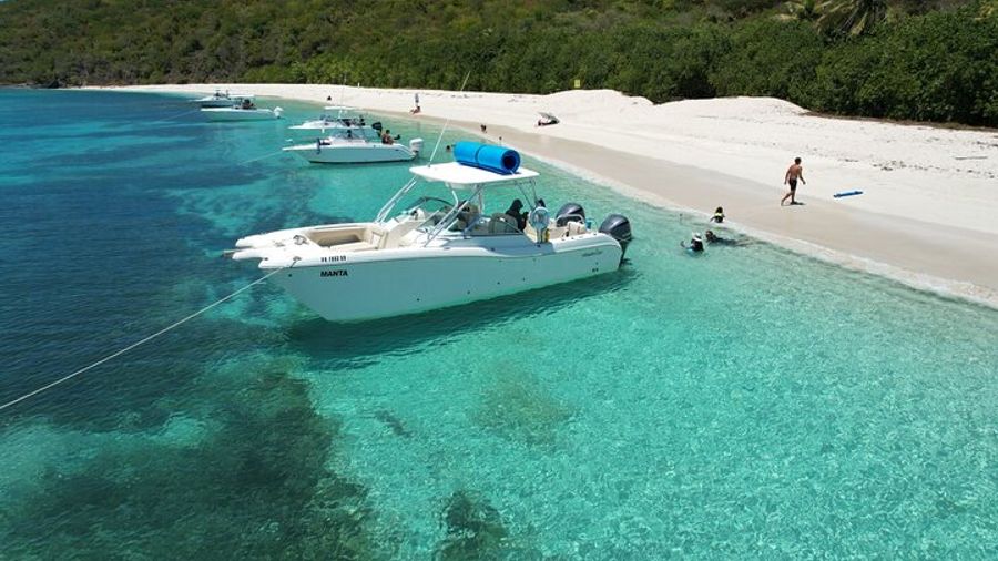 Private Charter to Icacos or Palomino Islands in Puerto Rico