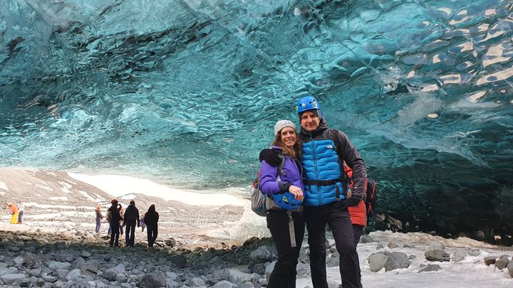 Crystal Blue Ice Cave | Super Jeep from Jökulsárlón