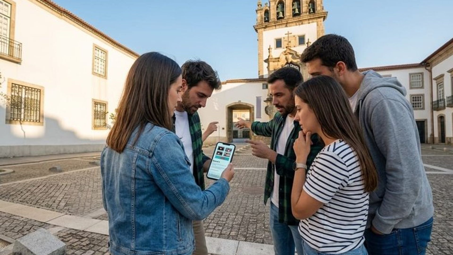 Selbstgeführte Geheimnisse von Braga Exploration Game Tour