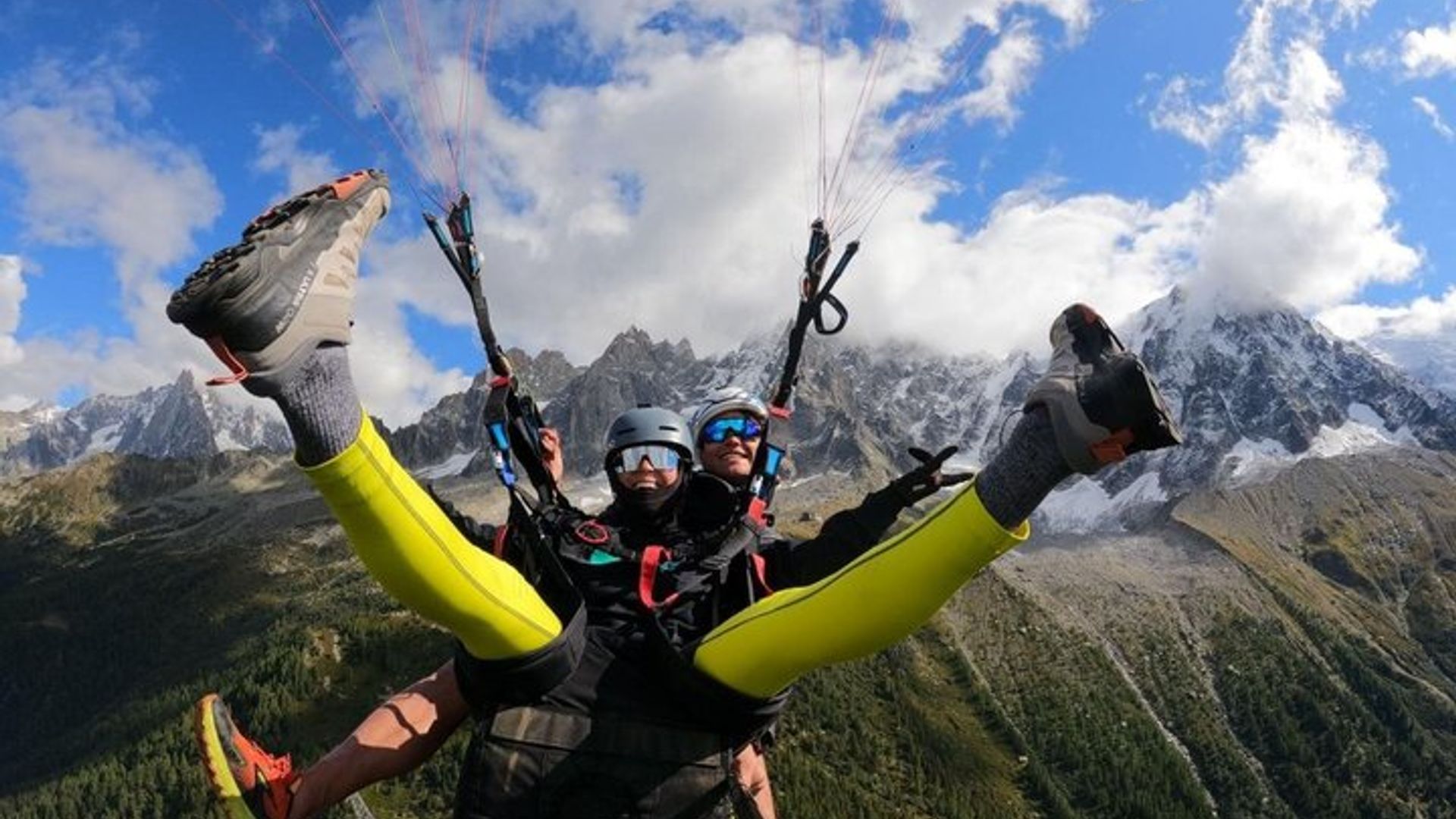 Chamonix Vol tandem parapente